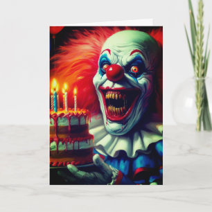 Ich habe gehört, dass es Ihre Horror-Clownkarte zu Karte