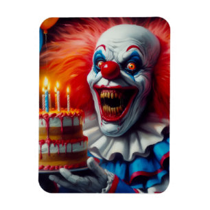 Ich habe gehört, dass es Ihre Horror-Clownkarte zu Magnet
