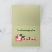 Ich habe gehört, du hast einen Bug bekommen Karte (Innenseite)