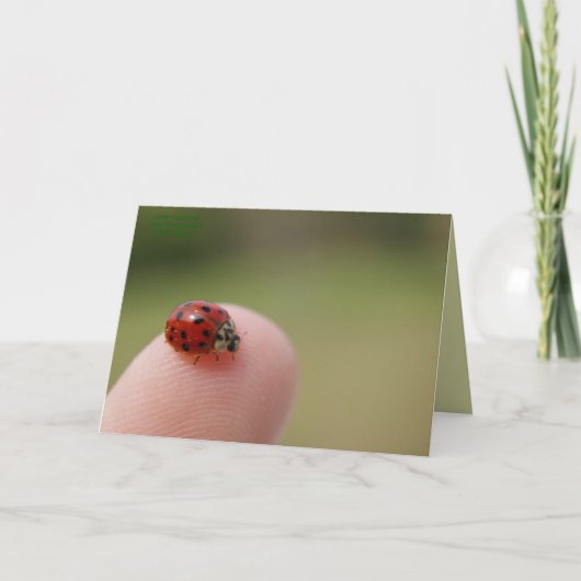 Ich habe gehört, du hast einen Bug bekommen Karte (Vorderseite)