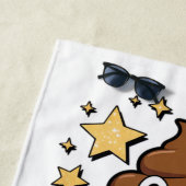 Ich habe gekackt strandtuch (Beispiel)