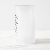 Ich habe gemischte Getränke über Gefühle lustige M Mattglas Bierglas (Mittel)