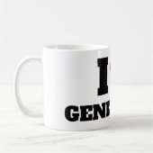 ICH HABE GENEALOGIE-Tasse Kaffeetasse (Links)