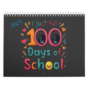 Ich habe gerade 100 Tage der Schule Kawaii Design Kalender