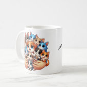 Ich habe gerade alle Katzen Gewollt Kaffeetasse (Vorderseite Links)