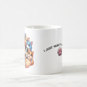 Ich habe gerade alle Katzen Gewollt Kaffeetasse (Mittel)