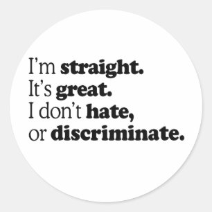 ICH HABE GERADE, DASS ES GROSS IST RUNDER AUFKLEBER