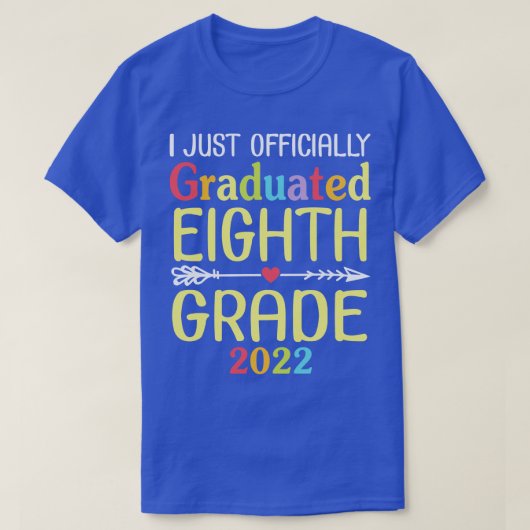 Ich habe gerade den Achten Grad 2022 offiziell abg T-Shirt (Design vorne)
