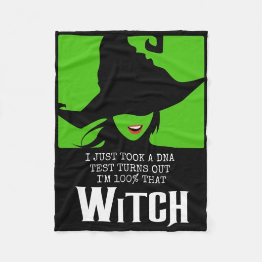 Ich habe gerade einen DNA-Test gemacht, der zeigt, Fleecedecke (Vorderseite)