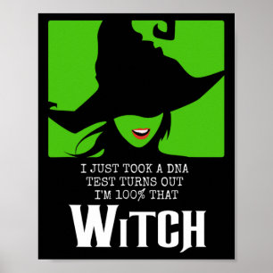 Ich habe gerade einen DNA-Test gemacht, der zeigt, Poster