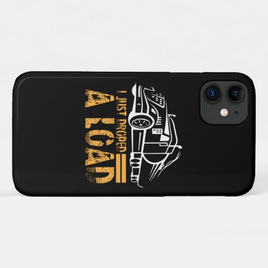 Ich habe gerade einen Lastwagen abgesetzt Case-Mate iPhone Hülle (Rückseite (Horizontal))