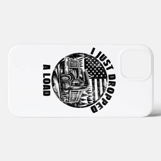 Ich habe gerade einen Lastwagenwald-Amerikaner fal Case-Mate iPhone Hülle (Rückseite (Horizontal))