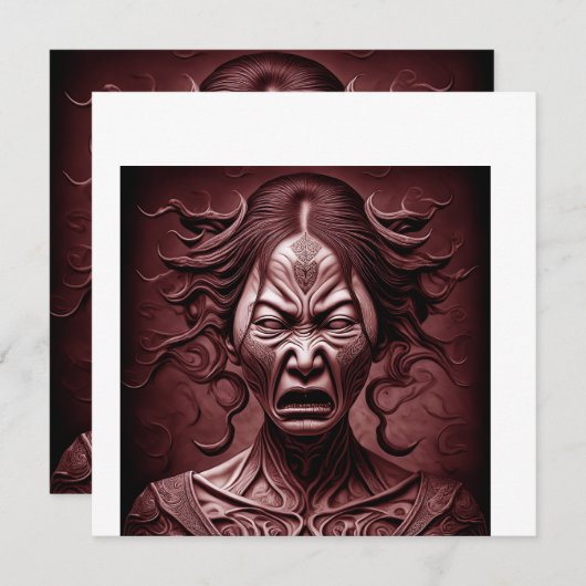 Ich habe gerade einen Nagel zerbrochen Einladung (Vorne/Hinten)