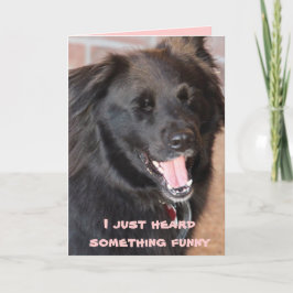 Ich habe gerade etwas Komisches gehört Karte