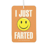 Ich habe gerade Funny angezogen Autolufterfrischer (Vorderseite)