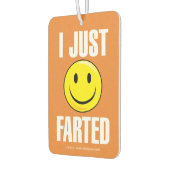 Ich habe gerade Funny angezogen Autolufterfrischer (Links)