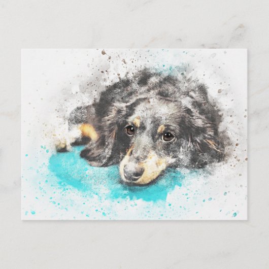 Ich habe gerade gewollt, dich anzusehen postkarte (Vorderseite)