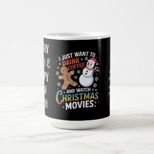 Ich habe gerade Gewollt, Kaffee trinken Weihnachts Kaffeetasse