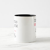 Ich habe gerade gewollt, um Ihre Hintern-Bestselle Zweifarbige Tasse (Mittel)