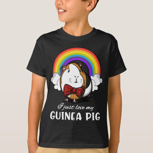 Ich habe gerade meine Guinea Liebe Pig Niedlichen T-Shirt (Vorderseite)