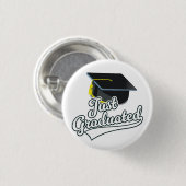 Ich habe gerade studiert! button (Vorne & Hinten)