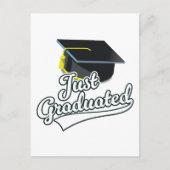Ich habe gerade studiert! feiertagspostkarte (Vorderseite)