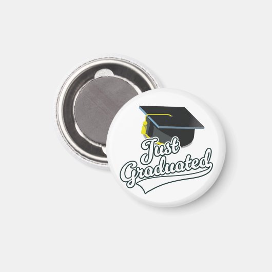 Ich habe gerade studiert! magnet (Vorderseite/Rückseite)