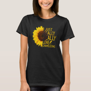 Ich habe gerade wirklich Liebe Chameleons Frauen S T-Shirt
