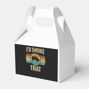 Ich habe geraucht, dass funny Retro GRILLEN Pig Fl Geschenkschachtel
