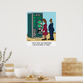 Ich habe gesagt, ich habe ein Instrument des Wande Poster (Küche)