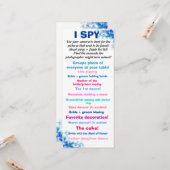 ICH HABE GESAGT! KARTE (Vorderseite/Rückseite Beispiel)