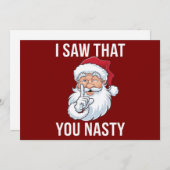 Ich habe gesehen, dass du Weihnachten Eklig Unglau (Vorne/Hinten)