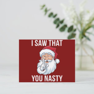 Ich habe gesehen, dass du Weihnachten Eklig Unglau