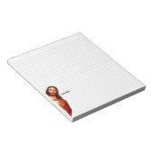 Ich habe gesehen, dass Jesus den Notepad verriegel Notizblock (angewinkelt)
