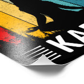 Ich habe gesehen, dass Karma Fotodruck (Ecke)