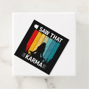 Ich habe gesehen, dass Karma Geschenkanhänger