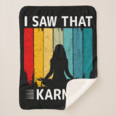 Ich habe gesehen, dass Karma Sherpadecke (Vorderseite)