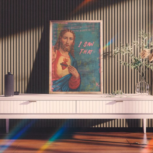 Ich habe gesehen, dass sich die Art modische Dekor Poster