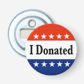 Ich habe gespendet flaschenöffner (Vorderseite)