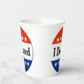 Ich habe gespendet pappbecher (Links)