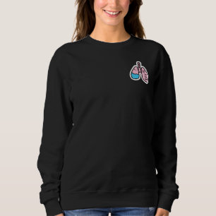 Ich habe Gestochen, dass Atemtherapeut RT Sweatshirt