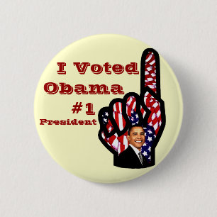 Ich habe gewählt, Barack Obama_ Button