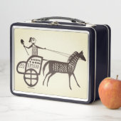 Ich habe Gewollt, eine Charioteer-Metal-Lunch-Box Metall Brotdose (Beispiel)