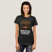 Ich habe Gewollt, Sie mit dem Camping-Wandercamper T-Shirt (Vorne ganz)