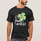 Ich habe Glück, St. Patrick's Day, T - Shirt (Vorderseite)