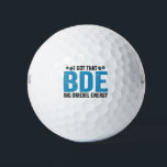 Ich habe Got, dass Big Dreidel Energy Funny Judenu Golfball<br><div class="desc">hanukkah,  passover, jiddisch, chanukah, jüdisch, menorah, jew, gift, Geburtstag, Bagel</div>