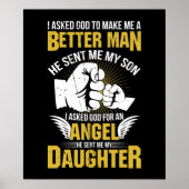 Ich habe Gott Gefragt, um mich zu einem besseren M Poster (Vorne)