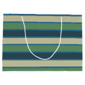 Ich habe großen Geschmack. Sie sind willkommen Große Geschenktüte (Rückseite)