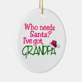 Ich habe Großvater Keramikornament (Rechts)