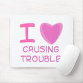 Ich habe Herz (Liebe), die Probleme verursachen Mousepad (Mit Mouse)